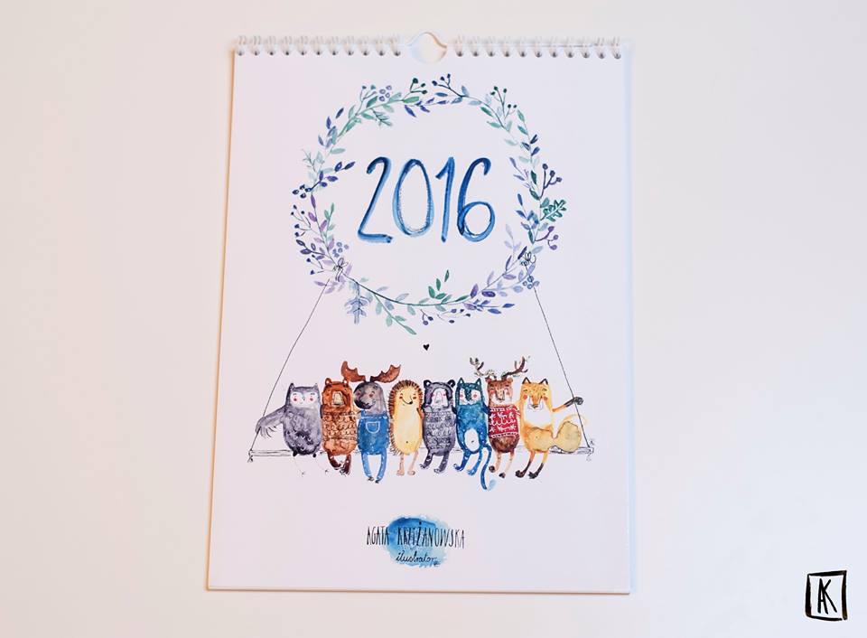 krzyzanowska - Kalendarze 2016. Czy też chcesz mieć je wszystkie?