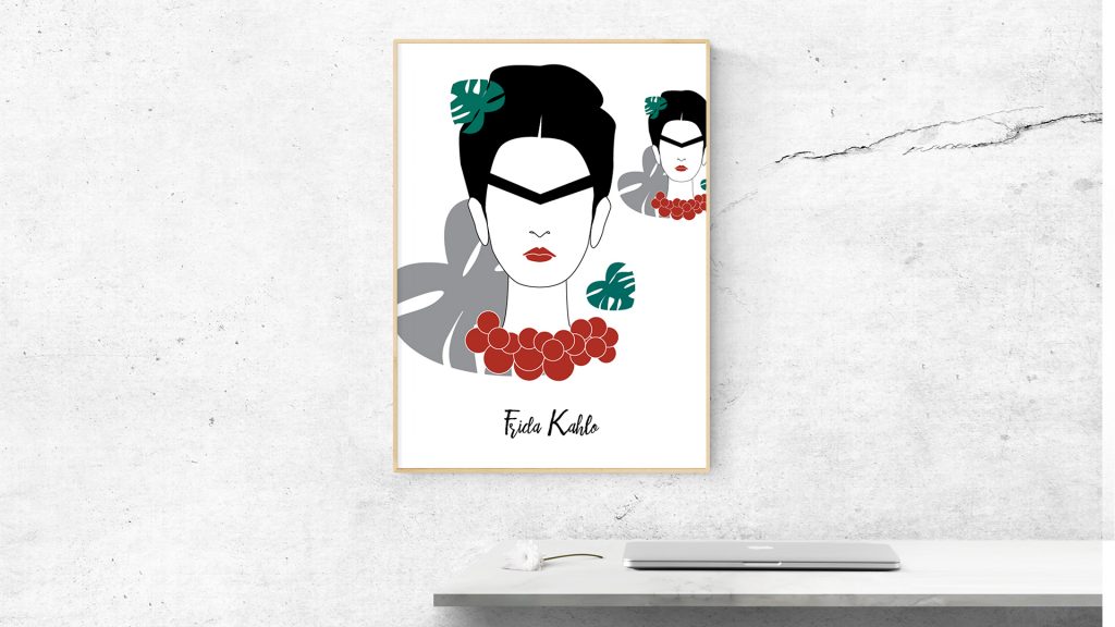 frida poster 1024x576 - Feministyczny kalendarz. Frida Kahlo na lipiec