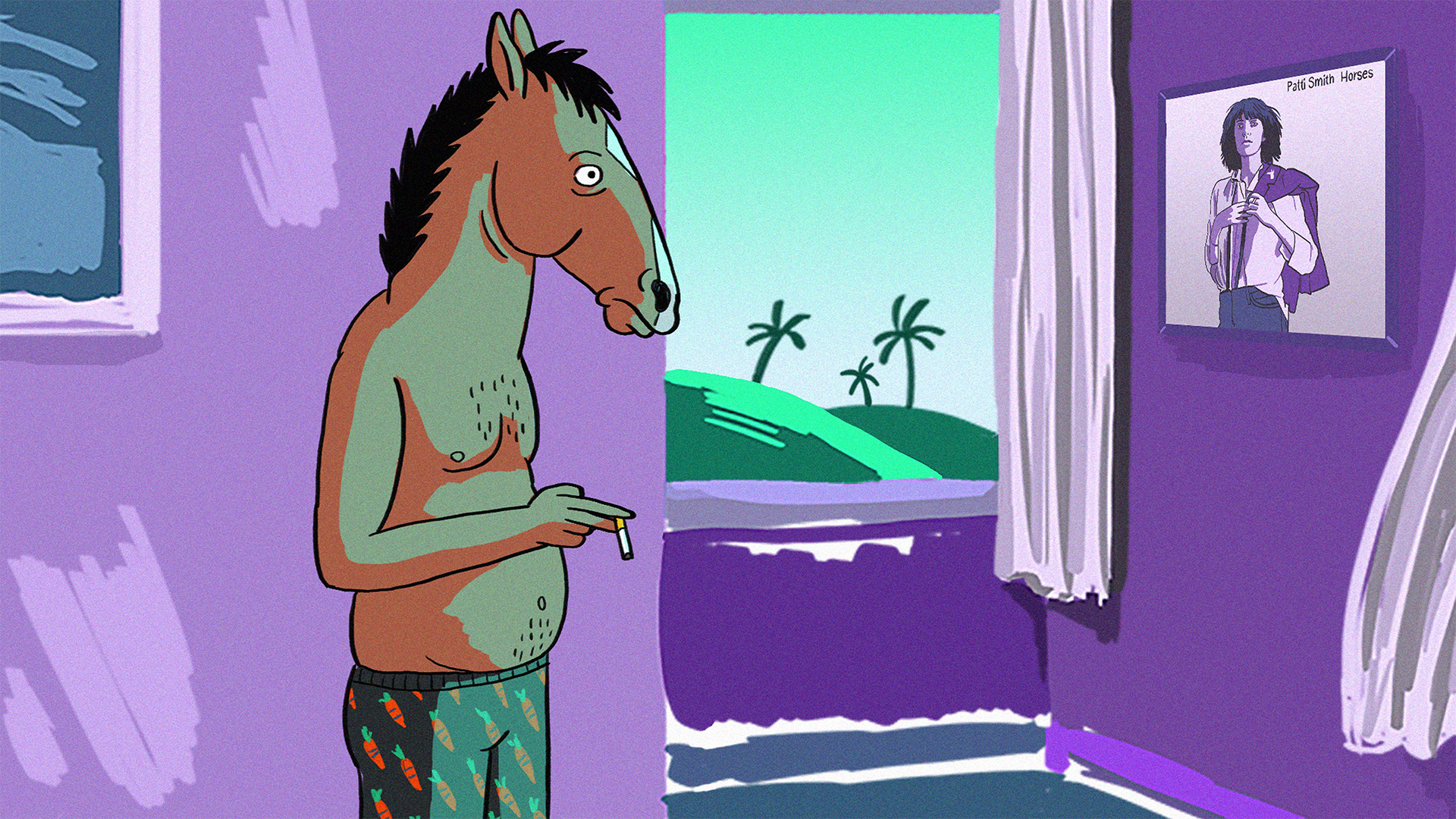 bojakc patti - Depresyjny koń celebryta, czyli za co kocham BoJacka Horsemana